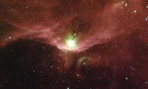 image from Spitzer telescope